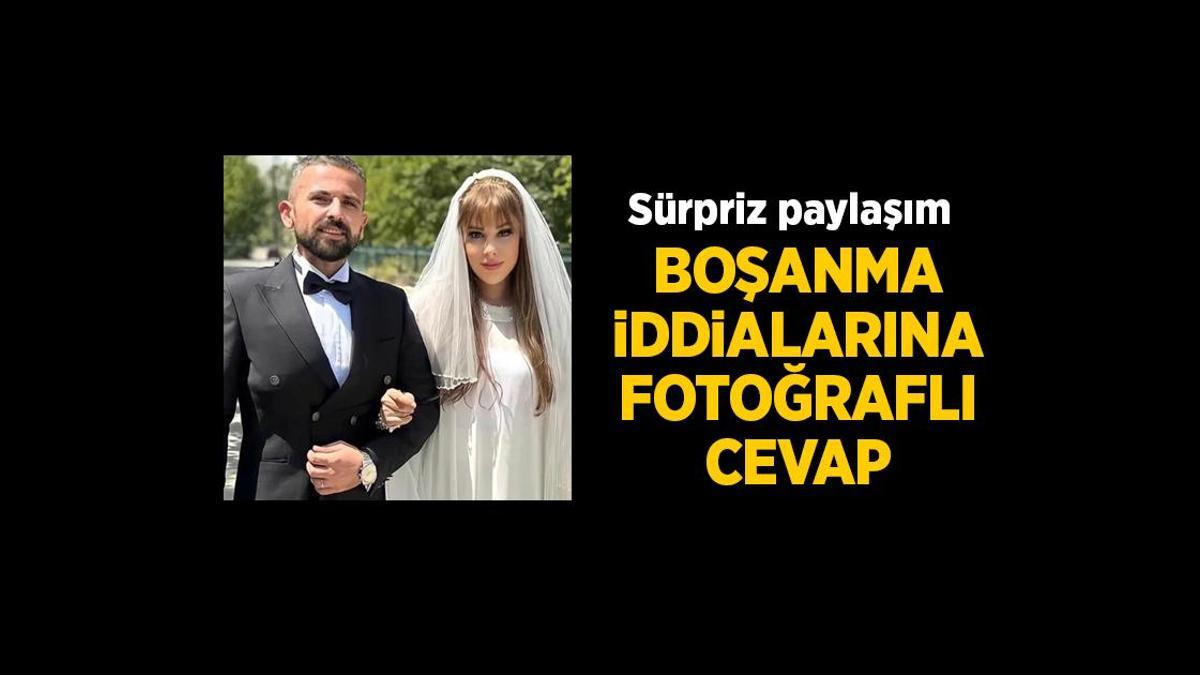 Evliliklerindeki kriz aşıldı! Tuğçe Tayfur ve eşinden mutluluk pozu